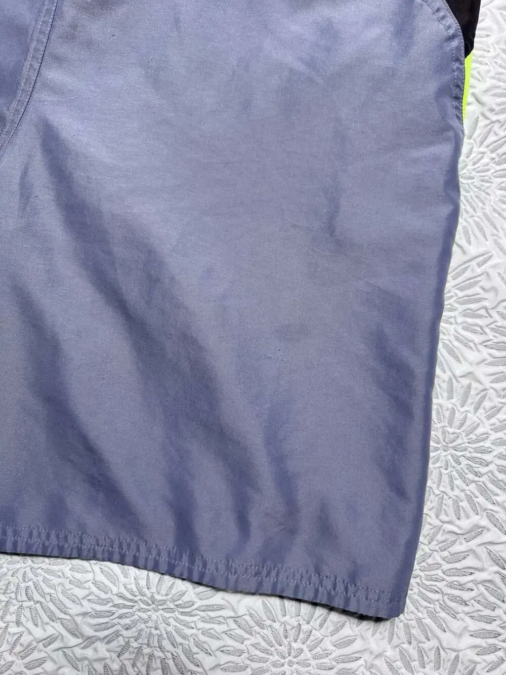 Nike Men's M Gray and Neon Yellow Swim Surf Board Shorts